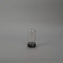 Konstsmide LED Akku-Tischleuchte EDISON XS USB, 0,4W, 2700K, 5-55lm, IP54, dimmbar, anthrazit