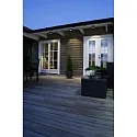 Konstsmide Outdoor HighPower LED ceiling luminaire CESENA, 6W 3000K 400lm, anthracite aluminium / clear glass