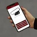 Konstsmide LED Außenwandleuchte SMARTLIGHT WIDE, mit Sensor + HD Kamera, 18W 5000K 1200lm, Metall schwarz / Kunststoff