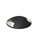 Outdoor LED Terassen- / Bodenstrahler HIGH POWER, Halb-Einbau, flach, IP65, anthrazit, mit 2-fach Lichtaustritt, 10W 3000K 900lm