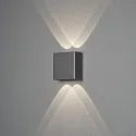 Konstsmide outdoor wall luminaire CHIERI IP54, anthracite 