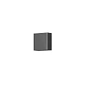 Konstsmide outdoor wall luminaire CHIERI IP54, anthracite 