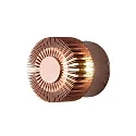Konstsmide HighPower LED Außen-Wandleuchte MONZA, mit Seiten-Effekt , 3W 3000K 160lm, Kupfer anodisiert, Massiv-Aluminium