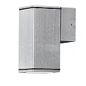 Außen-Wandleuchte MONZA, GU10 max. 35W, Aluminium eloxiert / Klarglas