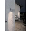 Konstsmide Außen-Wandleuchte MONZA, GU10 max. 35W, Aluminium eloxiert / Klarglas