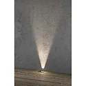 Konstsmide Outdoor HighPower LED Bodeneinbaustrahler, IP65, eckig, 6W 3000K 600lm, mit Lichttor 0-120°, Edelstahl 304 / Klarglas