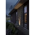 Konstsmide Outdoor HighPower LED Bodeneinbaustrahler, IP65, eckig, 12W 3000K 1100lm, mit Lichttor 0-120°, Edelstahl 304 / Klarglas