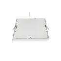 SLV LED Deckeneinbauleuchte SENSER 24 DL, eckig, 12,5, 1200lm, IP20, weiß, 4000K