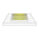 Brumberg LED QualityFlex® BB Flexband Set, IP00, 9.6W/m 4000K 120°, 500cm + 50W LED Treiber + 2 Kabel