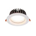  LED Deckeneinbauleuchte COB 130 rund, 18W, stromkonstant, 34,8V DC, 500mA, 3000K, weiß