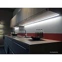 Hera LED Unterbauleuchte LED ModuLite F, IP20, 230V HVLCS, CRi>90, 30cm, mit Schalter, 5W 3000K 475lm 120°, Alu eloxiert