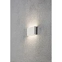 Konstsmide HighPower LED Außen-Wandleuchte CHIERI WIDE, Up/Down, 2x6W 3000K 950lm, Weiß, Aluminium / Acrylglas opal