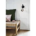 Nordlux Wall luminaire PACO, E27, black