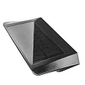 Nordlux LED Solar-Wandleuchte AGENA, Trapezform, mit PIR-Sensor, IP44, 5W 3000K 390lm, schwarz