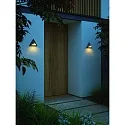 Nordlux outdoor wall luminaire KONIT GU10 IP44, black matt