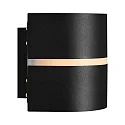 Nordlux Outdoor Wandleuchte SIBELIS UP/DOWN, E27, IP44, dimmbar, schwarz