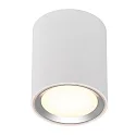 Nordlux Nordlux LED Ceiling luminaire FALLON LONG, height 12cm, Ø 10cm, 8.5W 2700K 500lm 110°, MOODMAKER circuit, dimmable, white