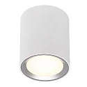 Nordlux Nordlux LED Ceiling luminaire FALLON LONG, height 12cm, Ø 10cm, 8.5W 2700K 500lm 110°, MOODMAKER circuit, dimmable, white