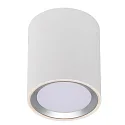 Nordlux Nordlux LED Ceiling luminaire FALLON LONG, height 12cm, Ø 10cm, 8.5W 2700K 500lm 110°, MOODMAKER circuit, dimmable, white