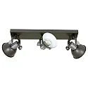 Steinhauer Steinhauer Spot BROOKLYN, 3 flames, GU10 LED, black