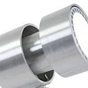 Steinhauer Aufbau-Strahler NATASJA, 1-flammig, inkl. GU10 LED 4.5W 2200-2700K 350lm (Dim To Warm), dreh- und neigbar, stahl gebürstet