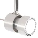 Steinhauer spotlight bar NATASJA 3 flames, long, Dim-To-Warm, adjustable GU10 IP20, steel brushed dimmable