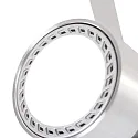 Steinhauer Aufbau-Strahlerleiste NATASJA, 4-flammig, inkl. 4x GU10 LED 7W 2200-2700K 480lm (D2W), dreh- und neigbar, stahl gebürstet