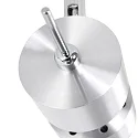 Steinhauer Aufbau-Strahlerleiste NATASJA, 4-flammig, inkl. 4x GU10 LED 7W 2200-2700K 480lm (D2W), dreh- und neigbar, stahl gebürstet