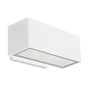 LED Außenwandleuchte AFRODITA LED DOUBLE EMISSION, IP66 IK04, Up/Down, 22cm, Schaltbar, 17.9W, 3000K, Weiß