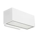 LED Außenwandleuchte AFRODITA LED SINGLE EMISSION, IP65 IK04, Down, 22cm, schaltbar, 12.7W, 3000K, Weiß