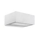 LED Außenwandleuchte NEMESIS, IP65 IK06, Up/Down, 7x17cm, 10.5W 2700/3200/4000K (CCT) 2x89°, schaltbar, weiß