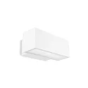 LED Außenwandleuchte AFRODITA LED SINGLE EMISSION, IP66 IK04, 30cm, DALI dimmbar, 19W, 3000K, Weiß