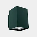 outdoor wall luminaire AFRODITA POWER LED down, switchable, set back IP65, dark green 