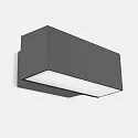 LED Außenwandleuchte AFRODITA LED DOUBLE EMISSION, IP66 IK04, Up/Down, 30cm, schaltbar, 40.7W, 3000K, Anthrazit