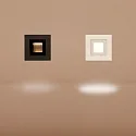 LEDS C4 orientation lamp CLICK square, lateral light direction, switchable IP65, black 