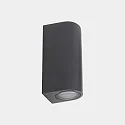 outdoor wall luminaire EKO DOUBLE EMISSION GU10 up / down GU10 IP66, anthracite dimmable