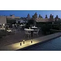 LEDS C4 Akku-LED Tischleuchte COCKTAIL, IP20, 3.5W 2700K, CRi >90, Kopf verstellbar, mit Touch-Dimmer (4-stufig), Schwarz