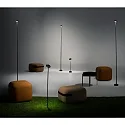 LEDS C4 LED Erdspießleuchte INVISIBLE ADJUSTABLE, IP54 IK04, 33-123cm, 10.7W 3000K 469lm, 355° neigbar, seeluft-beständig, schwarz