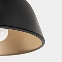 Design Deckenleuchte MISO, IP20, Ø 43.3 cm, E27, Stahl, weiß / innen gold