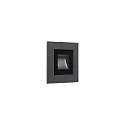 LEDS C4 Zubehör für Outdoor LED Wandeinbau-Leuchte CLICK - Aufsatz-Rahmen / Blende, 8x8cm, Aluminium, anthrazit