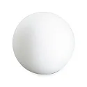 Outdoor Kugelschirm CISNE, Ø 56cm, IK10, ohne Basis / Pendel, Polyethylen, Seeluft-beständig, steingrau, rustikal