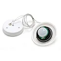 Outdoor LED Pendelleuchte CISNE, IP65, 2/4/6W (multi) 2700/3200/4000K (CCT Switch) 570lm 134°, ohne Schirm, weiß