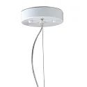 LEDS C4 Outdoor Pendelleuchte CISNE, IP65, E27 max. 15W, ohne Schirm, weiß