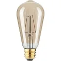 lamp Edison pear shape ST64 GOLD switchable ST64 clear E27 2,5W 180lm 1800K 320° CRI 80-89 