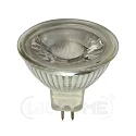 LED MR16 Glas-Reflektorlampe, 12V AC/DC, GU5.3, 5W 3000K 345lm 38°