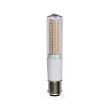 LED T18 Stablampe, Länge 10cm, B15d, 8W 3000K 810lm 320°, dimmbar