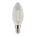filament lamp candle WHITE C35 E14 4,5W 810lm 4000K 320° CRI 80-89 