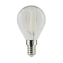 LED Filamentlampe WHITE Tropfen P45, E14, 6,5W, 4000K, 810lm, IP20, klar