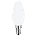 filament lamp candle WHITE C35 E14 4,2W 470lm 4000K 320° CRI 80-89 