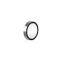 Spiegel-Klemmleuchte DONNA LED, rund, IP44, CCT, inkl. GX53 6W 2700K/4000K 400lm, Blattsilber